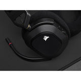 Corsair HS80 RGB WIRELESS Premium Gaming Headset with Spatial Audio - Carbon