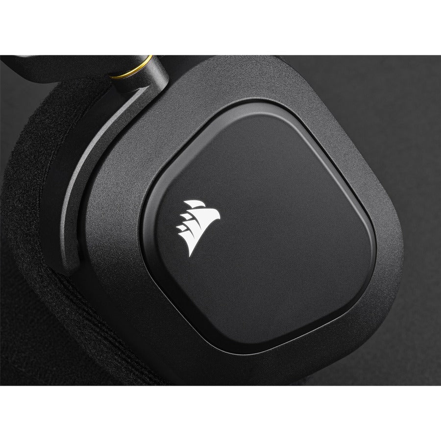 Corsair HS80 RGB WIRELESS Premium Gaming Headset with Spatial Audio - Carbon