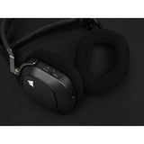 Corsair HS80 RGB WIRELESS Premium Gaming Headset with Spatial Audio - Carbon