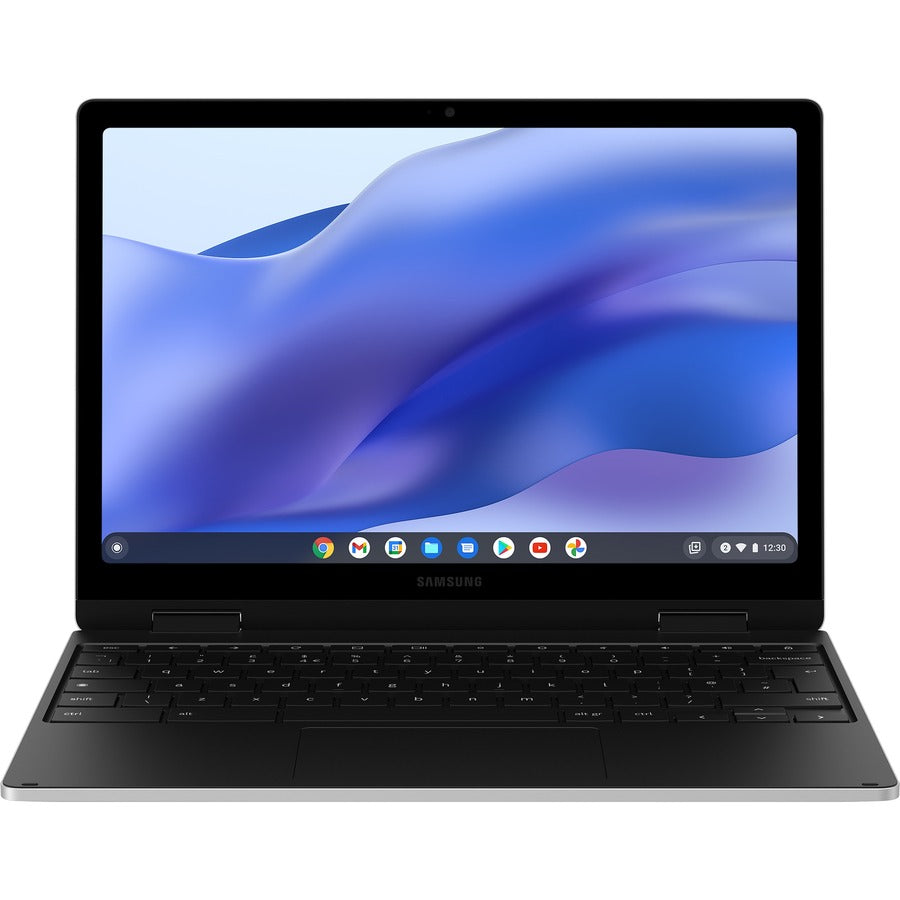 Samsung Galaxy Chromebook 2 XE520QEA-KB2US 12.4" Touchscreen Convertible 2 in 1 Chromebook - WQXGA - 2560 x 1600 - Intel Celeron N4500 Dual-core (2 Core) 1.10 GHz - 4 GB Total RAM - 4 GB On-board Memory - 64 GB Flash Memory - Silver