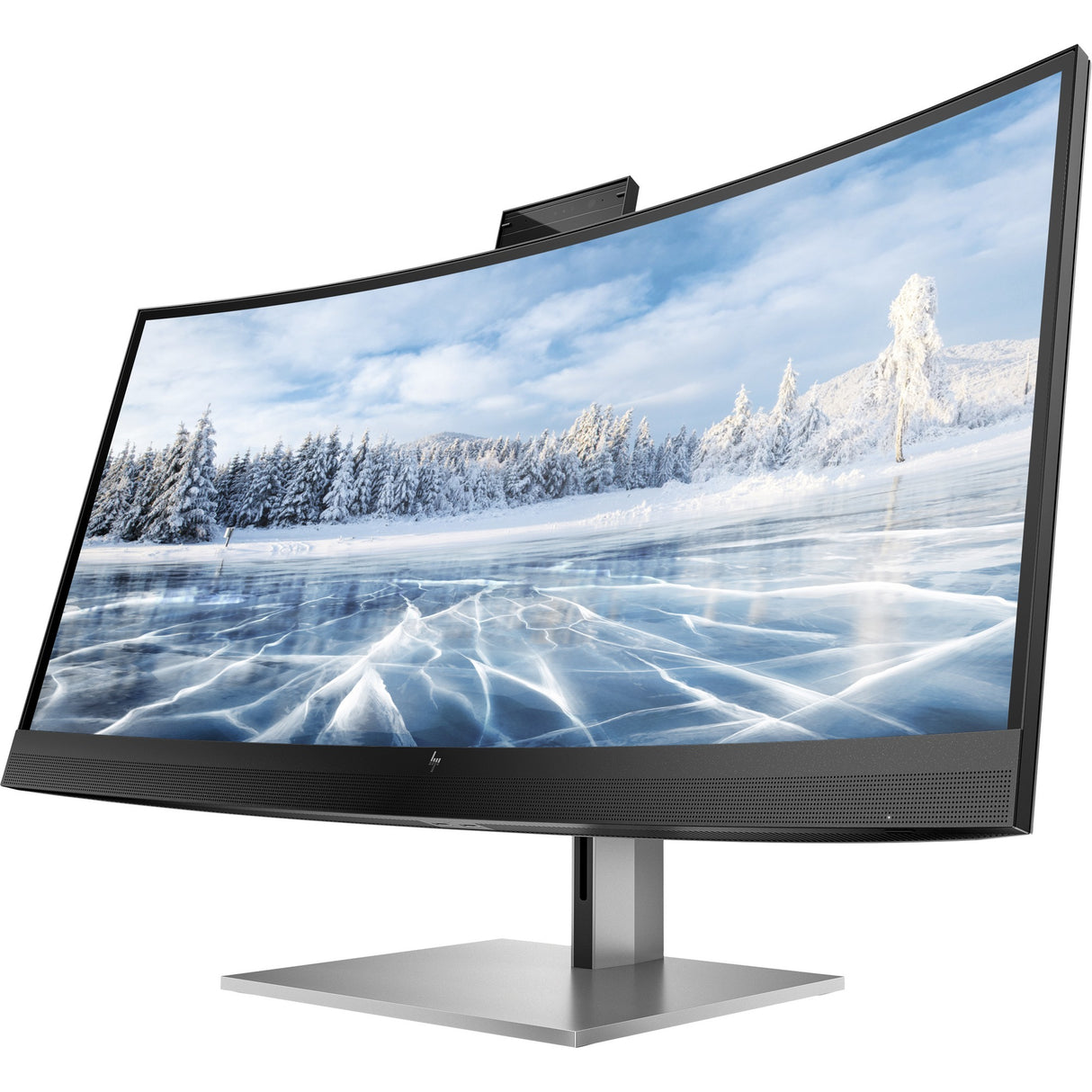 HP Z34c G3 34" Class Webcam WQHD Curved Screen LCD Monitor - 21:9 - Silver, Black