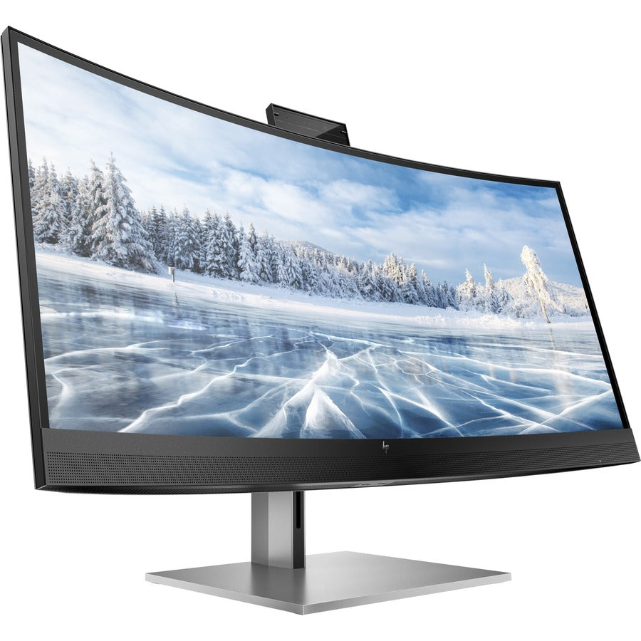 HP Z34c G3 34" Class Webcam WQHD Curved Screen LCD Monitor - 21:9 - Silver, Black