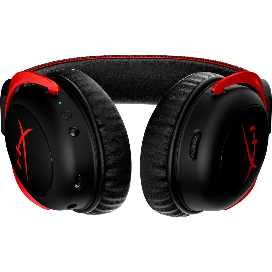 HyperX Cloud II Wireless - Gaming Headset (Black-Red)