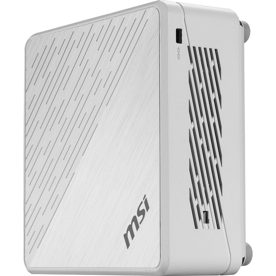 MSI Cubi 5 Cubi 5 10M-648US Desktop Computer - Intel Core i5 10th Gen i5-10210U - 8 GB RAM DDR4 SDRAM - 256 GB SSD - Mini PC - White