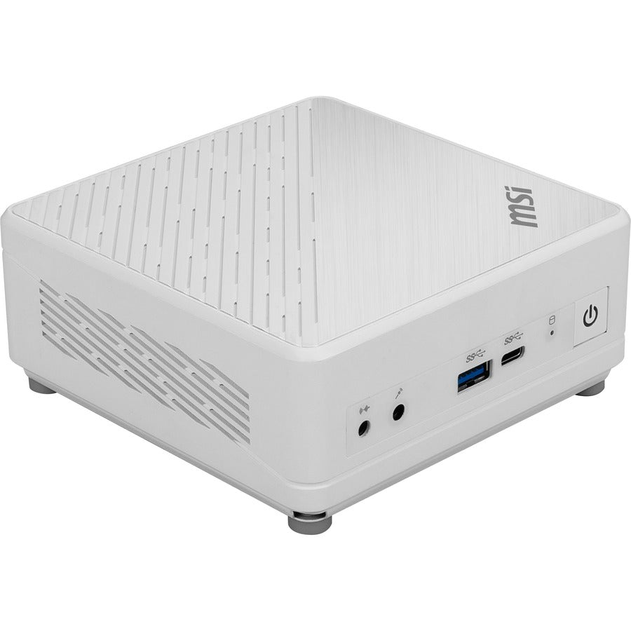 MSI Cubi 5 Cubi 5 10M-648US Desktop Computer - Intel Core i5 10th Gen i5-10210U - 8 GB RAM DDR4 SDRAM - 256 GB SSD - Mini PC - White