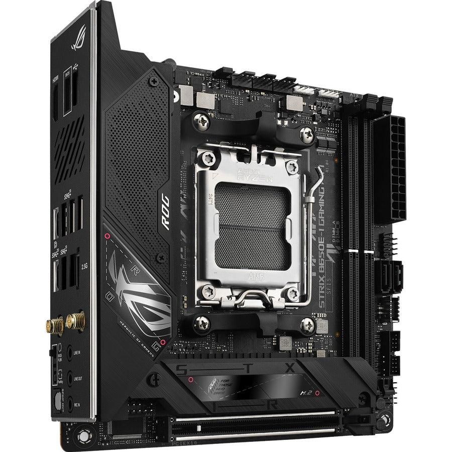 Asus ROG Strix B650E-I GAMING WIFI Gaming Desktop Motherboard - AMD B650 Chipset - Socket AM5 - Mini ITX