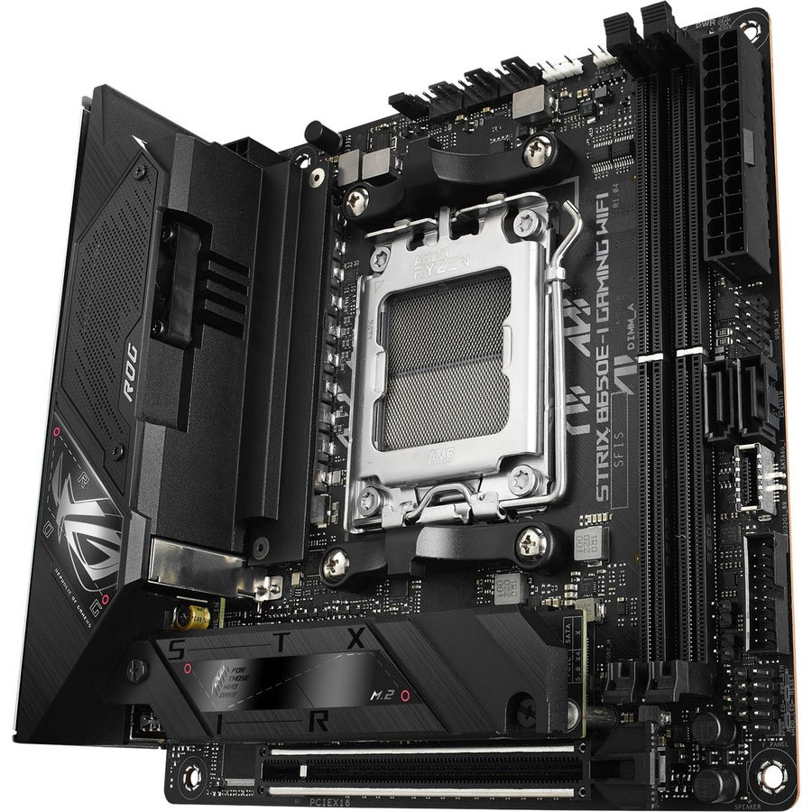 Asus ROG Strix B650E-I GAMING WIFI Gaming Desktop Motherboard - AMD B650 Chipset - Socket AM5 - Mini ITX