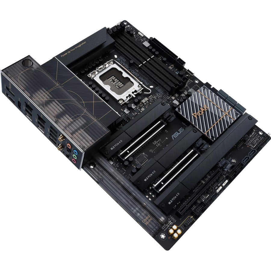 Asus ProArt Z690-CREATOR WIFI Desktop Motherboard - Intel Z690 Chipset - Socket LGA-1700 - Intel Optane Memory Ready - ATX