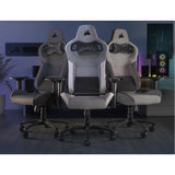 Corsair T3 RUSH Fabric Gaming Chair (2023) - Grey/White