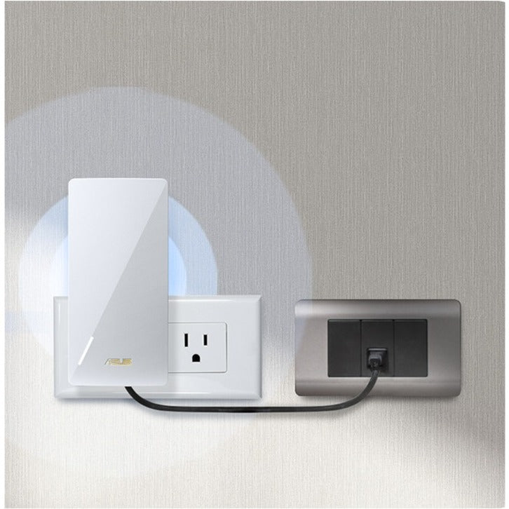 Asus RP-AX58 Dual Band IEEE 802.11ax 2.93 Gbit/s Wireless Range Extender