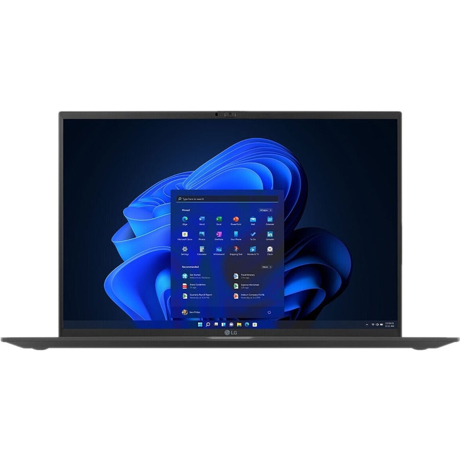 LG gram 17Z90Q-R.APB9U1 17" Notebook - WQXGA - 2560 x 1600 - Intel Core i7 12th Gen i7-1260P Dodeca-core (12 Core) 2.10 GHz - 32 GB Total RAM - 2 TB SSD - Black