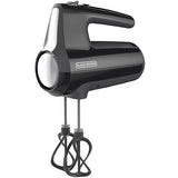 Black & Decker Performance HELIX Premium Hand Mixer, Black