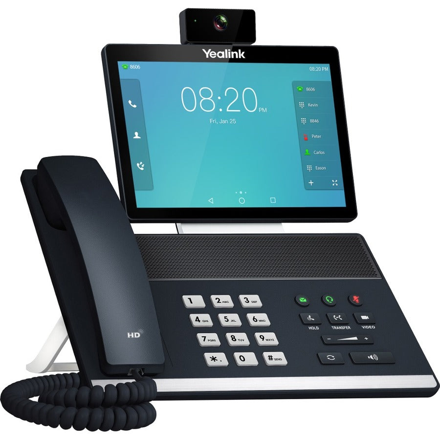 Yealink VP59 IP Phone - Corded - Corded/Cordless - Wi-Fi, Bluetooth - Desktop - Classic Gray