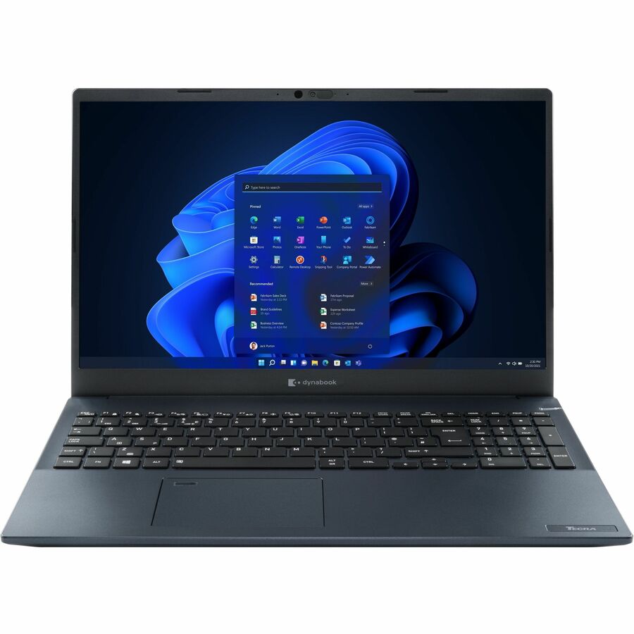 Dynabook Tecra A50-K 15.6" Notebook - Full HD - Intel Core i7 12th Gen i7-1260P - 32 GB - 1 TB SSD - Dark Blue