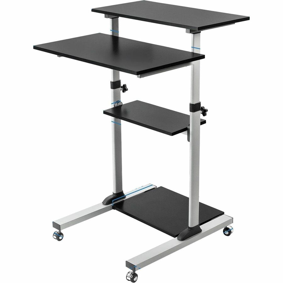 Mount-It! Height Adjustable Rolling Stand up Desk