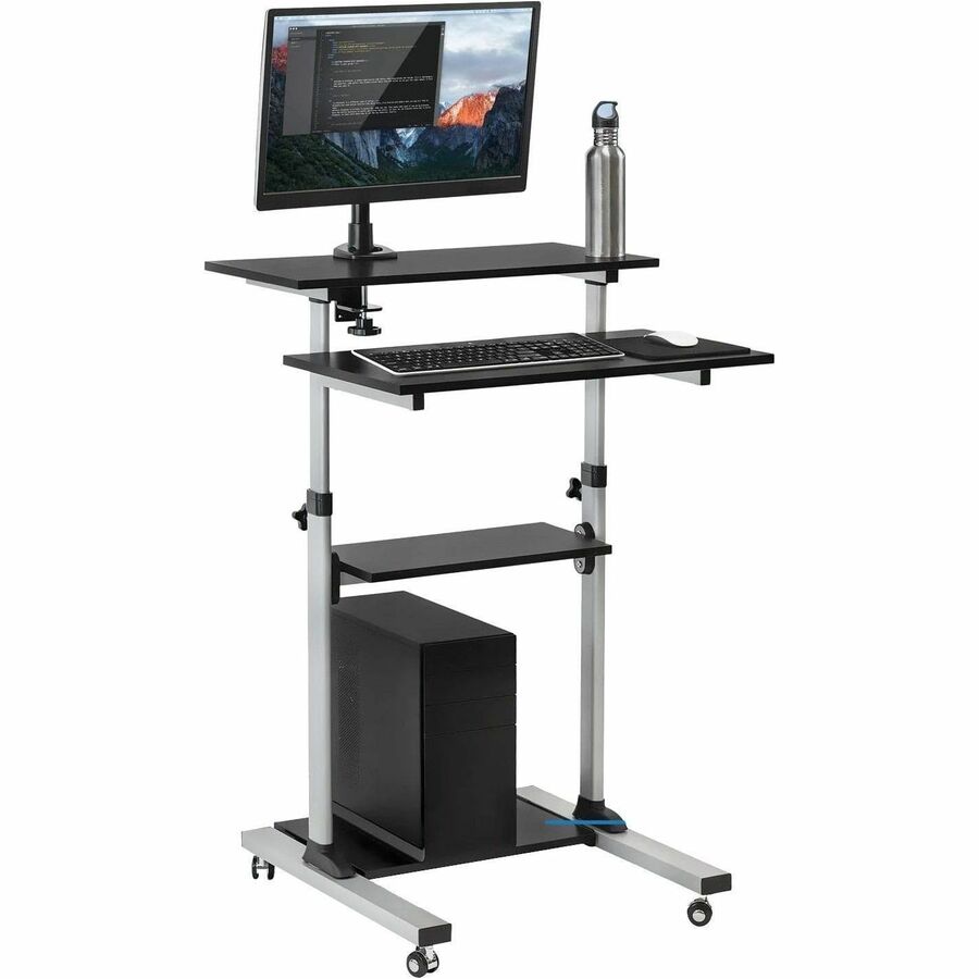 Mount-It! Height Adjustable Rolling Stand up Desk