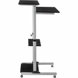 Mount-It! Height Adjustable Rolling Stand up Desk