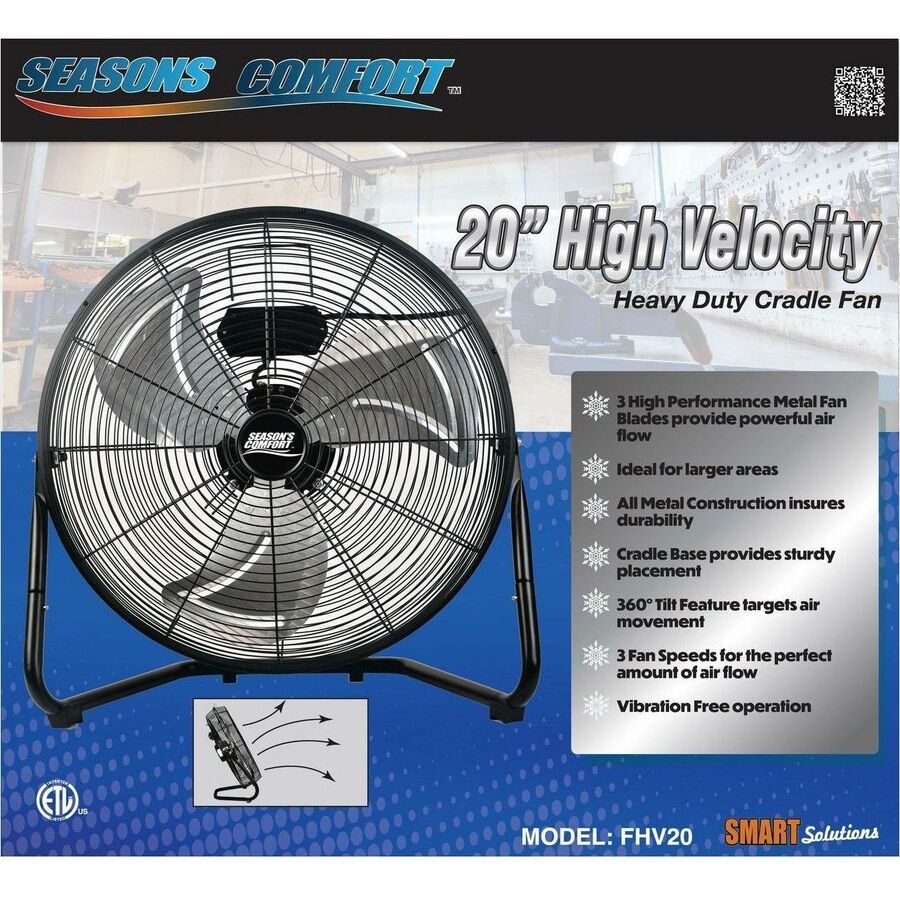 Seasons Comfort 20" High Velocity Heavy Duty Fan