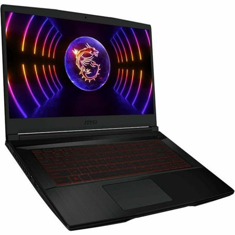 MSI Thin GF63 Thin GF63 12UC-823US 15.6" Gaming Notebook - Full HD - Intel Core i7 12th Gen i7-12650H - 16 GB - 512 GB SSD - Black