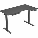 Mount-It! L-Shaped Electric Height Adjustable Sit-Stand Desk