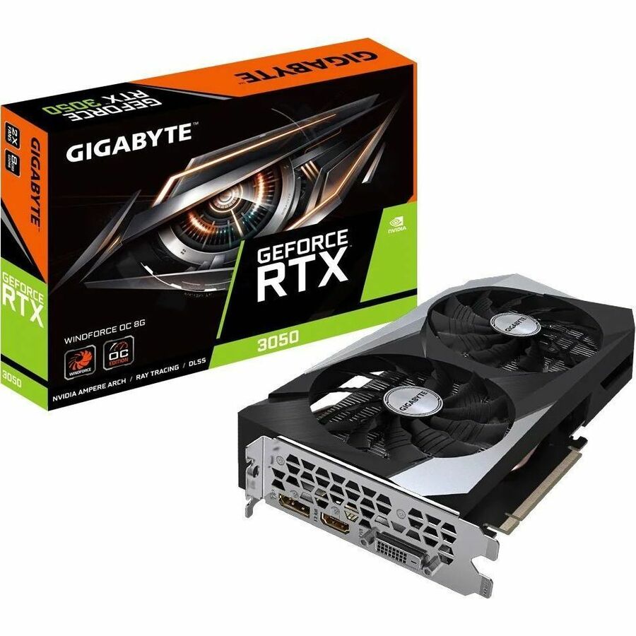 Gigabyte NVIDIA GeForce RTX 3050 Graphic Card - 8 GB GDDR6