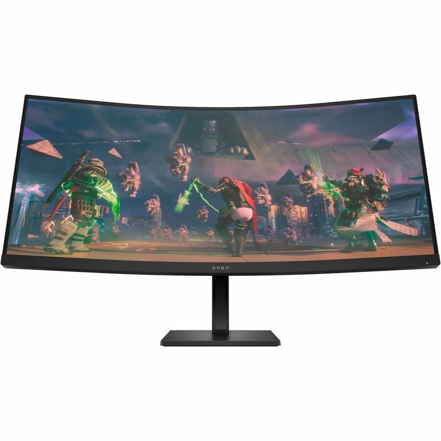 OMEN 34c 34" Class UW-QHD Curved Screen Gaming LCD Monitor - 21:9