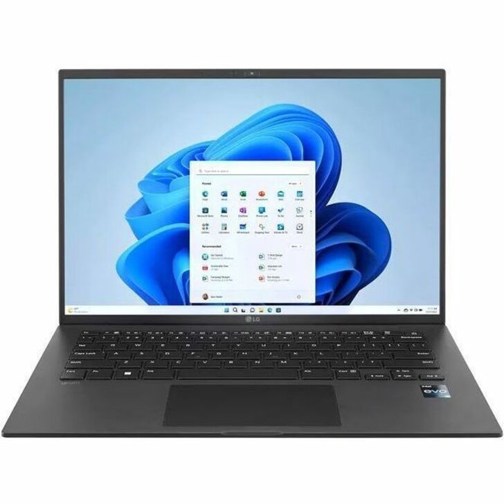 LG gram 14Z90R-K.ADB9U1 14" Notebook - WUXGA - 1920 x 1200 - Intel Core i7 13th Gen i7-1360P Dodeca-core (12 Core) 2.20 GHz - Intel Evo Platform - 32 GB Total RAM - 1 TB SSD - Black