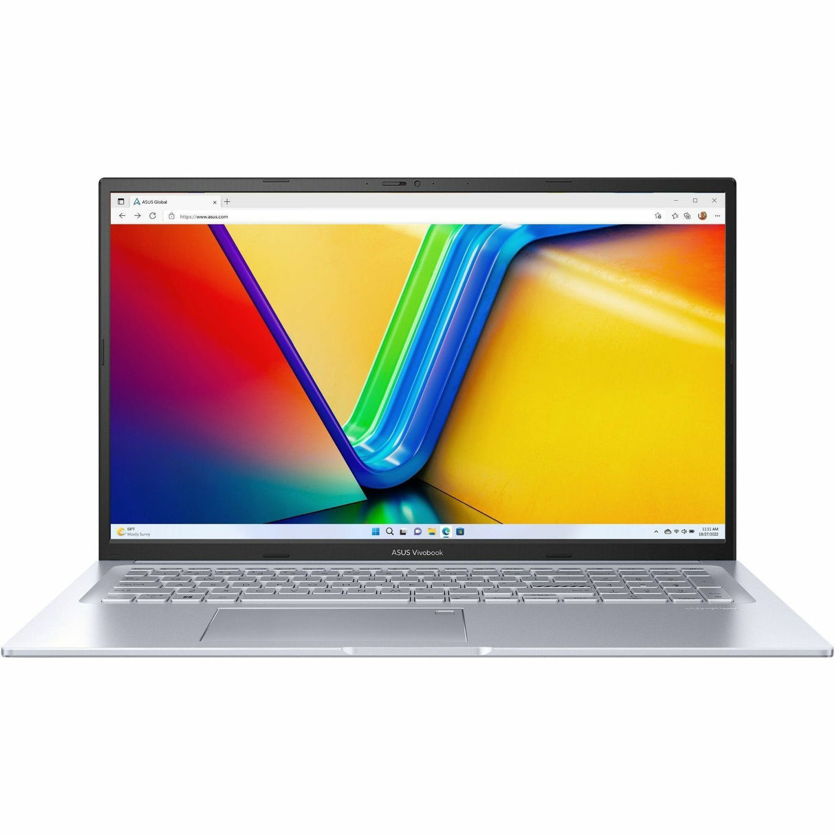 Asus Vivobook 17X K3704 K3704VA-DH96-S 17.3" Notebook - Full HD - Intel Core i9 13th Gen i9-13900H - 16 GB - 1 TB SSD - Transparent Silver