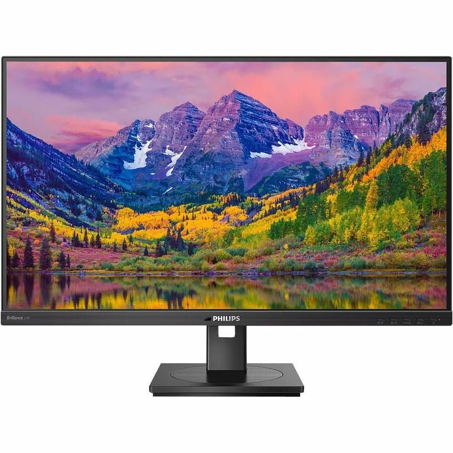 PHILIPS 279P1B - 27 inch Monitor, LED, 4K UHD, DCI-P3 99%, USB-C (90W), HDMIx2, DP, 4 Year Manufacturer Warranty - 27"