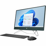 HP 24-cb0000i 24-cb0092ds All-in-One Computer - Intel Pentium Silver J5040 Quad-core (4 Core) 2 GHz - 8 GB RAM DDR4 SDRAM - 256 GB M.2 PCI Express NVMe SSD - 23.8" Full HD 1920 x 1080 Touchscreen Display - Desktop - Starry Forest - Refurbished