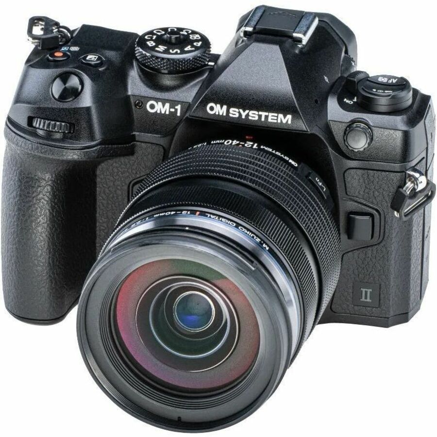 Olympus OM SYSTEM OM-1 Mark II 20.4 Megapixel Mirrorless Camera with Lens - 0.47" - 1.57" - Black