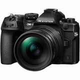 Olympus OM SYSTEM OM-1 Mark II 20.4 Megapixel Mirrorless Camera with Lens - 0.47" - 1.57" - Black