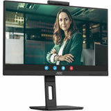 AOC Q27P3CW 27" Class Webcam UW-UXGA LCD Monitor - 16:9 - Textured Black