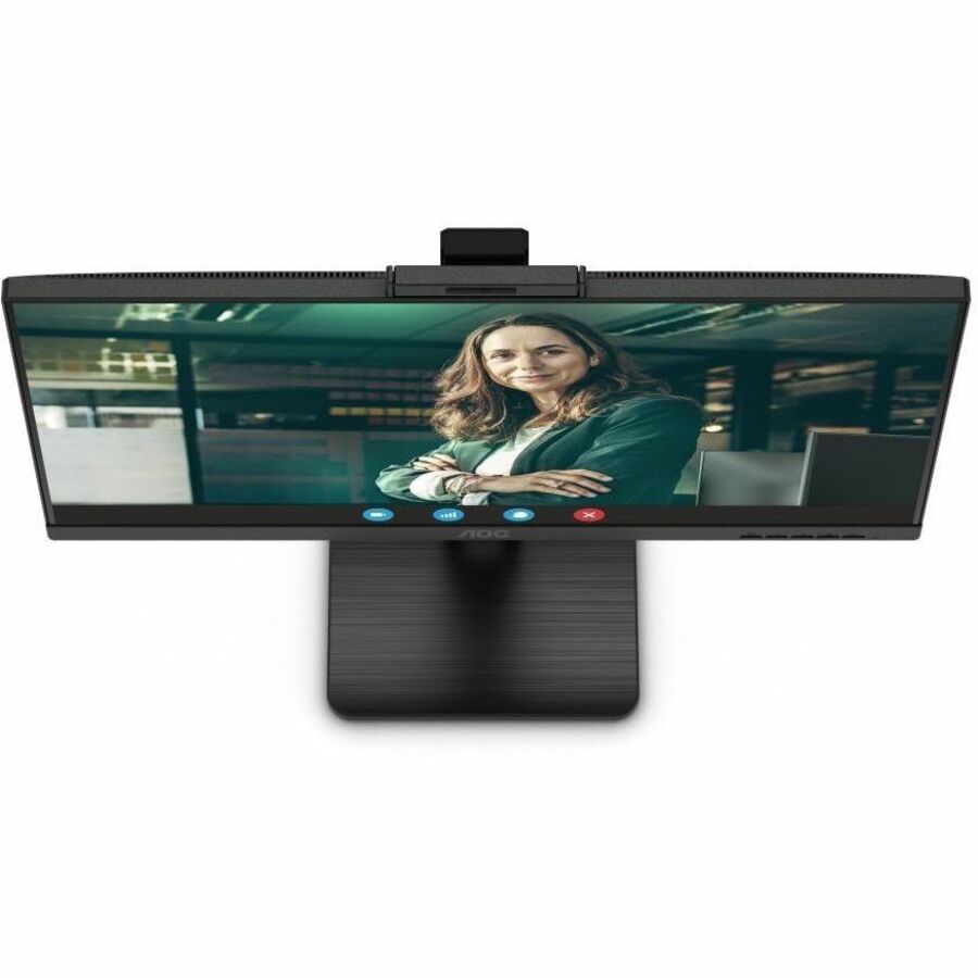 AOC Q27P3CW 27" Class Webcam UW-UXGA LCD Monitor - 16:9 - Textured Black