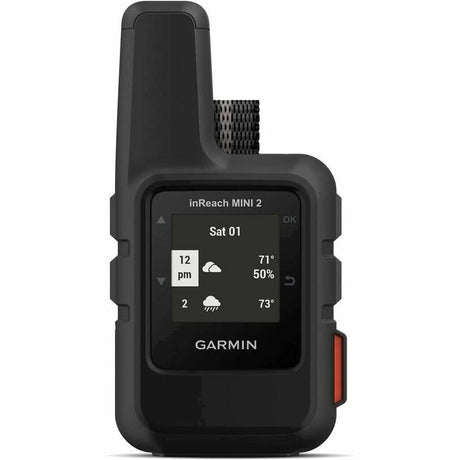 Garmin inReach Mini 2 Handheld GPS Navigator - Black - Handheld