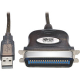 Tripp Lite by Eaton USB to Parallel Printer Cable (USB-A to Centronics 36 M/M) 10 ft. (3.05 m)