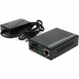 AddOn 10/100/1000Base-TX(RJ-45) to Open SFP Port Media Converter With EUR Standard Power Supply