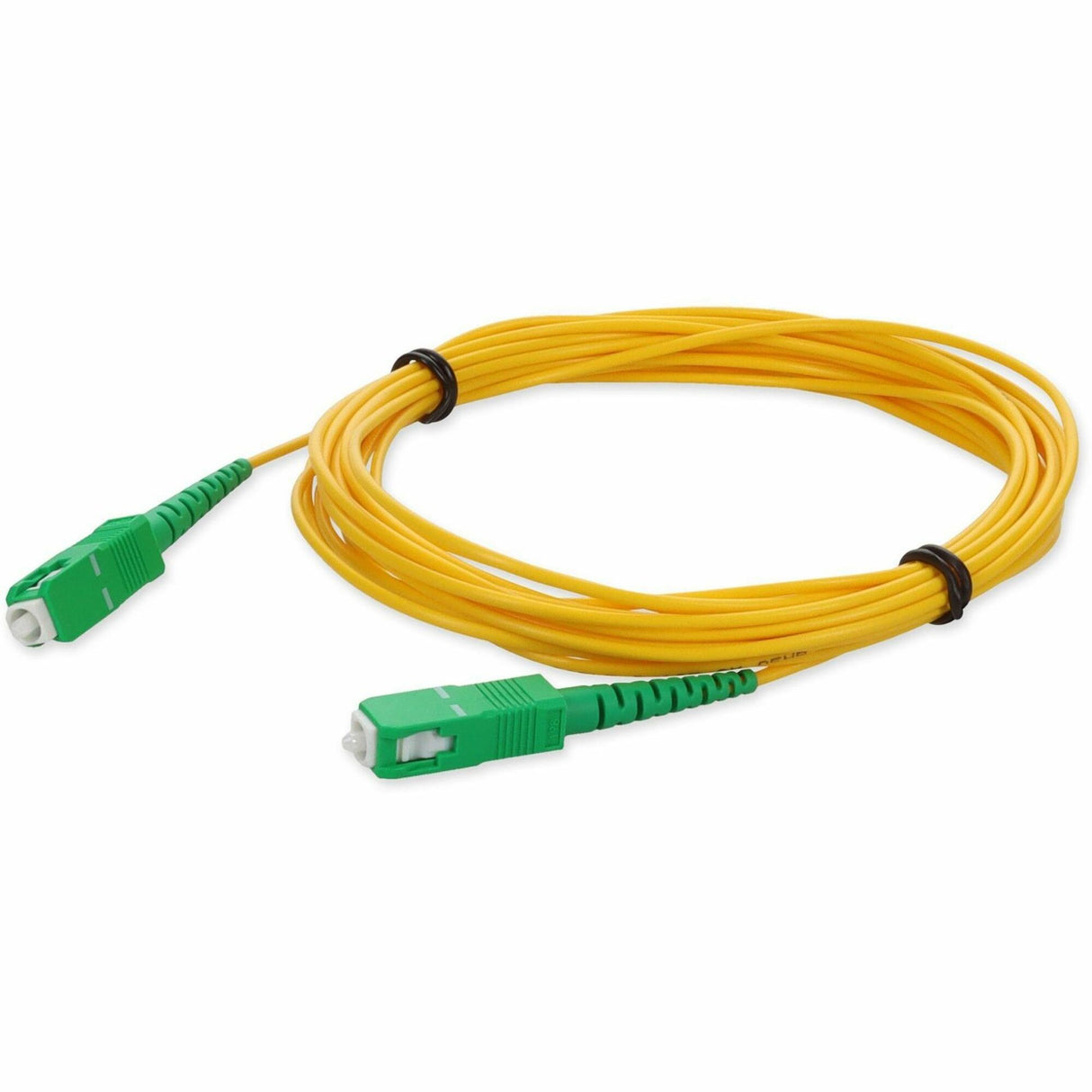 AddOn 10m ASC (Male) to ASC (Male) Yellow OS2 Simplex Fiber OFNR (Riser-Rated) Patch Cable