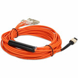 AddOn 2m MPO (Female) to 8xLC (Male) 8-Strand Orange OM1 Fiber Fanout Cable