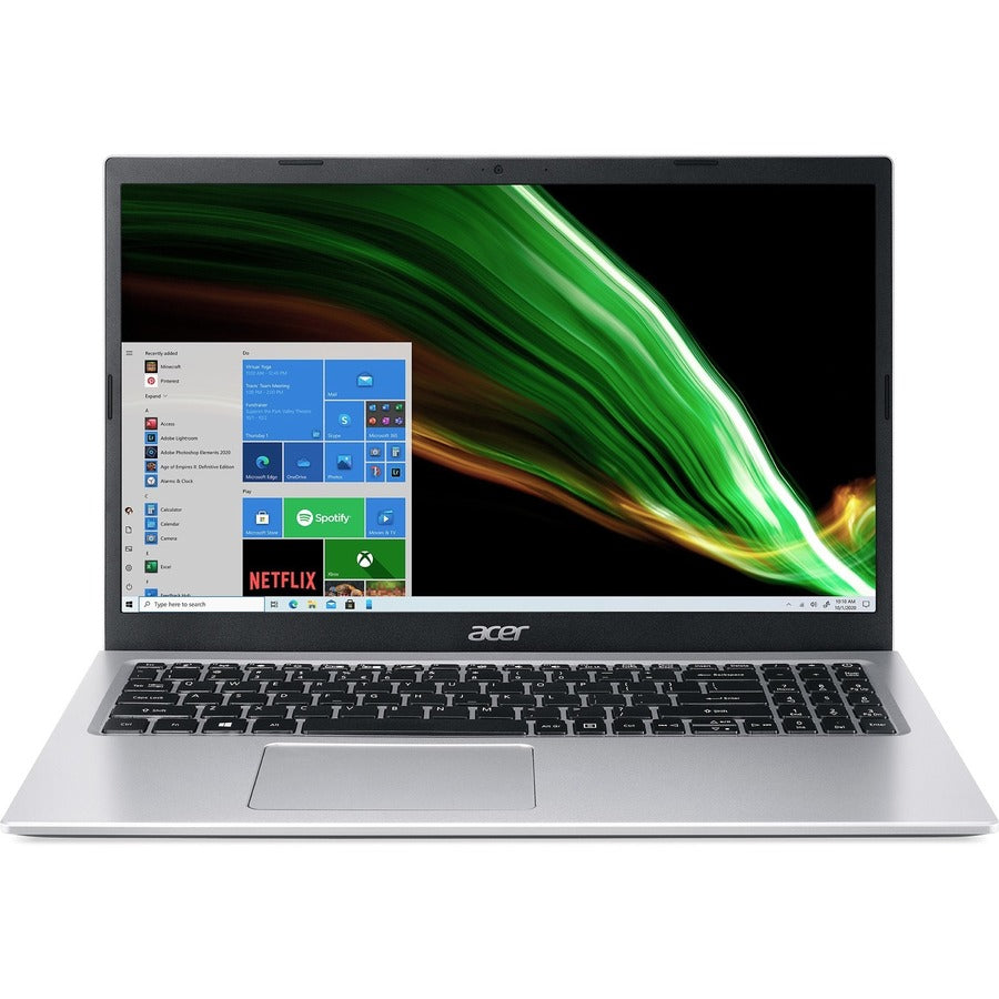 Acer Aspire 3 A315-58 A315-58-350L 15.6" Notebook - Full HD - 1920 x 1080 - Intel Core i3 11th Gen i3-1115G4 Dual-core (2 Core) 3 GHz - 8 GB Total RAM - 256 GB SSD - Pure Silver