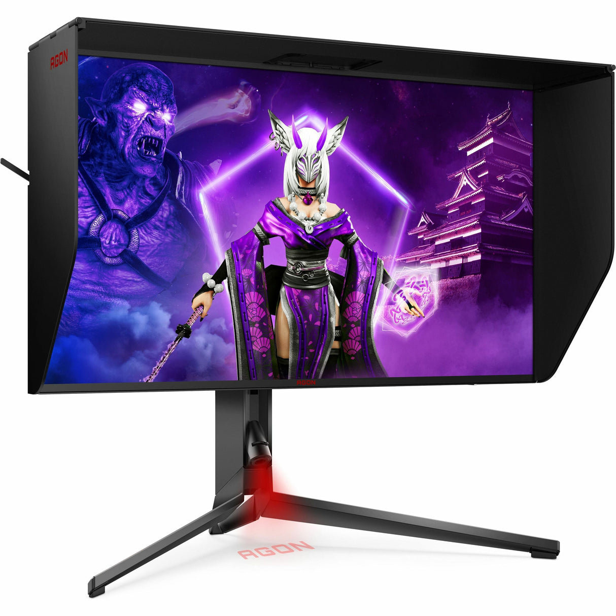 AOC AGON PRO AG274UXP 27" Class 4K UHD Gaming LED Monitor - 16:9 - Black, Red