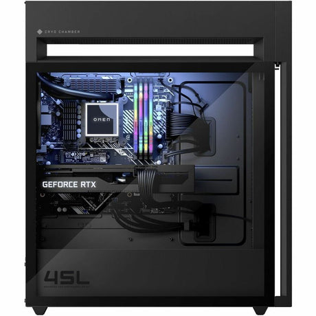 OMEN GT22-2000i GT22-2060 Gaming Desktop Computer - Intel Core i7 14th Gen i7-14700K - 32 GB - 1 TB SSD - Tower - Black, Dark Chrome