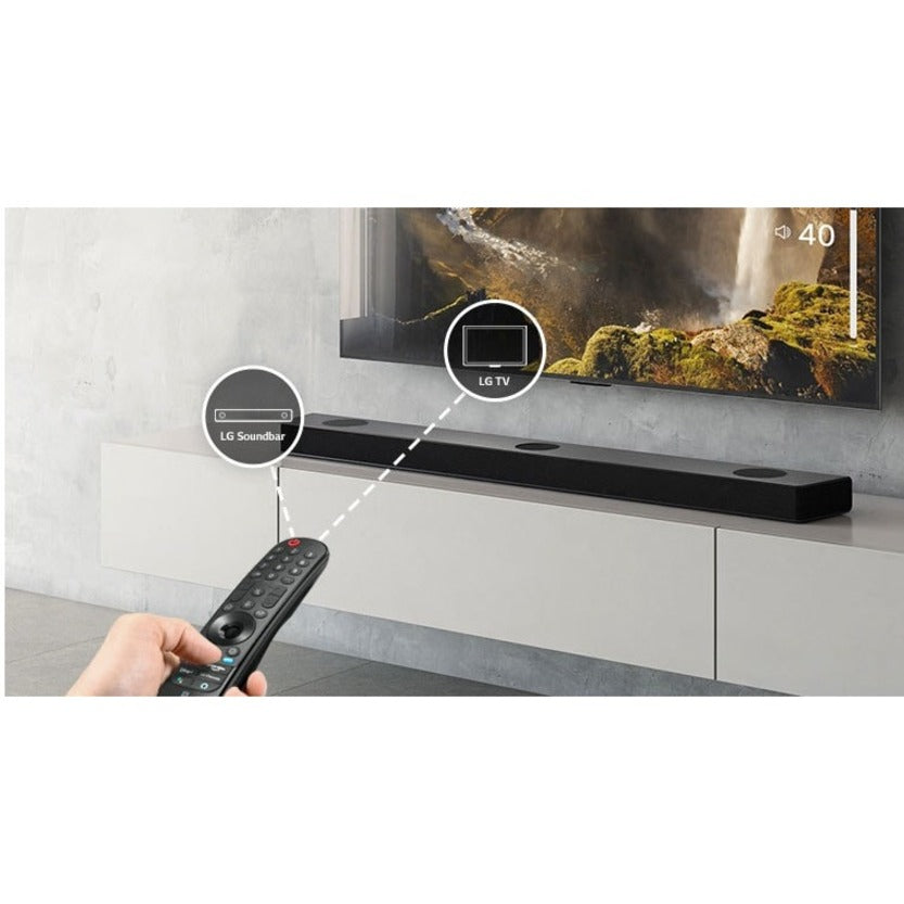 LG S90QY 5.1.3 Bluetooth Sound Bar Speaker - 570 W RMS - Alexa, Google Assistant Supported