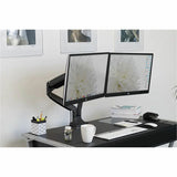 Mount-It! Mounting Arm for Monitor, Flat Panel Display - Black - Landscape/Portrait