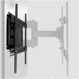 Mount-It! Mounting Extension for TV, Curved Screen Display, Flat Panel Display - Black