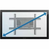 Mount-It! Mounting Extension for TV, Curved Screen Display, Flat Panel Display - Black