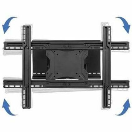 Mount-It! Mounting Extension for TV, Curved Screen Display, Flat Panel Display - Black