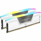 Corsair VENGEANCE RGB 32GB (2x16GB) DDR5 DRAM 5200MT/s CL40 Memory Kit - White