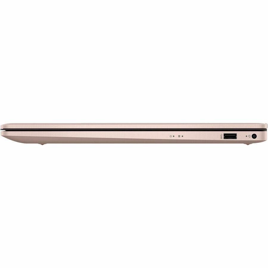 HP 17-c0000 17-cn0692ds 17.3" Touchscreen Notebook - HD+ - Intel Celeron N4120 - 4 GB - 128 GB SSD - Pale Rose Gold, Natural Silver