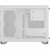 Corsair iCUE LINK 2500X RGB Micro ATX Dual Chamber PC Case - White